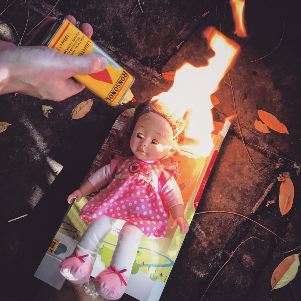 Burning Doll