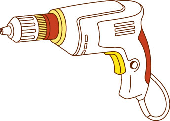 19 Electric Drill Redyellow