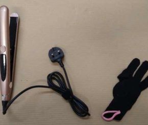 Professional Straightener with LCD Digital Display sold via Amazon