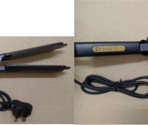 Hair Straightener Steam Splint Hairdressing Tool sold via Wish