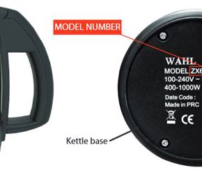 Wahl Stainless Steel Travel Kettle 
