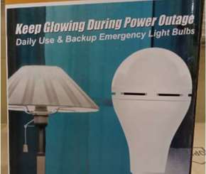 Neportal Rechargeable LED Emergency Bulb