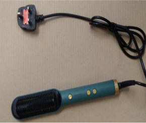 Professional Electric Hair Straightener Comb sold via Wish