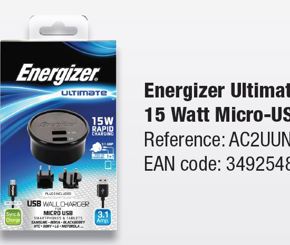 Energizer Ultimate USB Wall Chargers