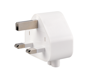 Apple three-prong AC wall plug adaptor