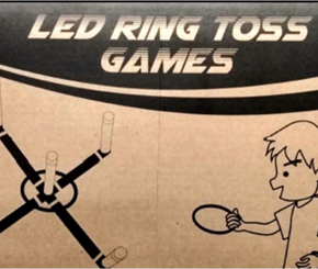 LED Ring Toss Game