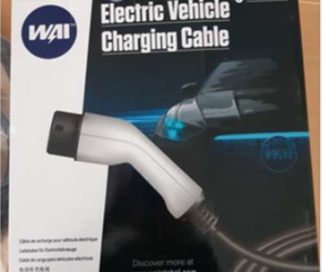 WAI EVCUK216WC Type 2 Female to UK Plug, Electric Vehicle Charging Cable