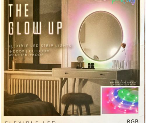 Pink Sky The Glow Up '12ft Flexible LED Strip Lights' sold via TK Maxx