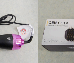 Oen Setp Hot Air Dryer brush and styler sold via Amazon