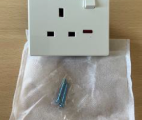 1 Gang Socket + USB Wall Socket
