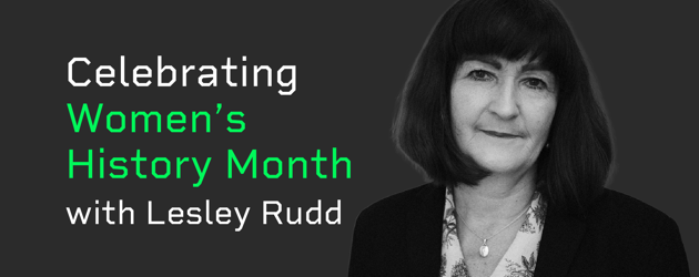 Celebrating Women's History Month with Lesley Rudd