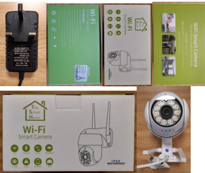 AC/DC Adapter XHY-168 for Wi-Fi CCTV Camera