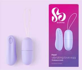 So Divine Vibrating Pearl Love Egg J1202-01