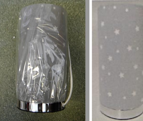 EƎMKAY Grey Star Lamp