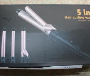 5-in-1 Hair Curling Wand