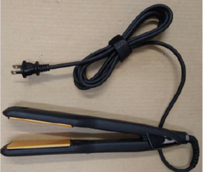 The Brat Way Titanium Flat Iron Hair Straightener sold via Etsy