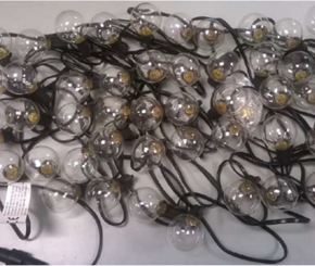 50ft lighting chain sold via AliExpress