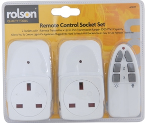 Remote Controlled Socket Set Sold By Rolson Tools