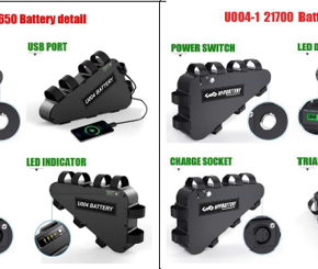 UPP Battery E-Bike Battery Packs sold via Amazon, AliBaba, eBay and Made in China (2401-0083)
