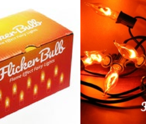 Flicker Bulb Flame Effect Fairy Lights