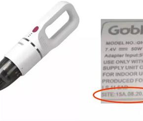 Goblin GHV102W-20 White Mini Handheld Cordless Vac