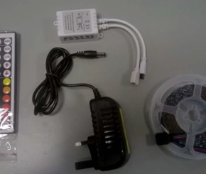 5M/10M LED Strip Lights sold via Wish 