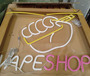 LED Vape Shop Sign