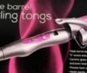 ENVIE Triple Barrel Curling Tongs