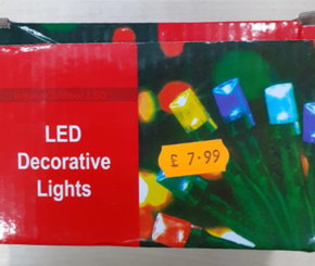 Max Housewares MX-104 100 Element LED Lighting Chain