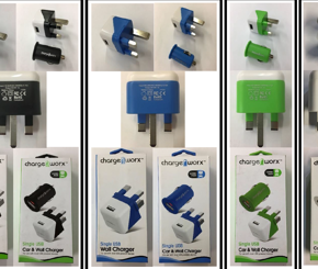 Chargeworx USB Wall Charger From GAME