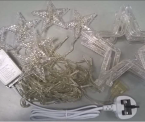 Waterproof Star-Shaped LED Fairy String Lights sold via eBay 