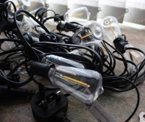 High voltage string lights, HM-E12-1(25)