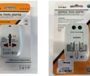 Miami Carry On Universal Travel Adaptor sold by TK Maxx