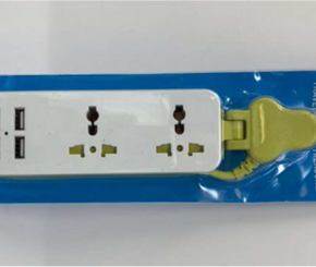 Power Strip Extension Socket with USB ports sold via AliExpress