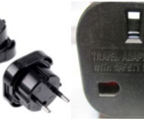 UK to EU Travel Adaptor
