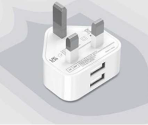 Niluoya USB Charger Plug 2.1A/5V Dual Port USB Power Adapter Mains Wall Charging Adaptor for iPhone 13 12 11 Pro Max Xs XR X 11 8 7 6 6S Plus 5S 5C SE 10, Samsung, LG, Android, Cell Phone