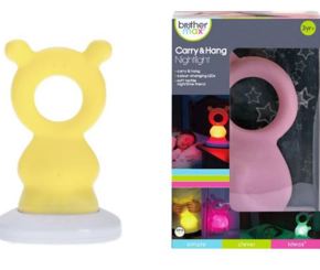 Brother Max Carry & Hang Nightlights - Bear & Bunny