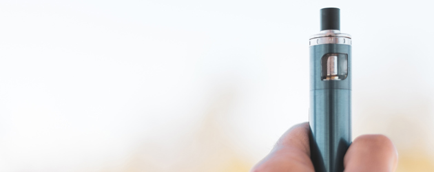 Man Holding Vape
