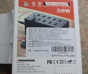SCCVEE 10 Port USB Charger, YFY-A92