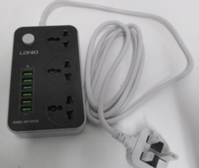 LDNIO 3-Plug, 6-USB Extension Lead sold via Fruugo
