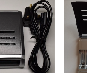 Battery Charger 4 Slots Fast Charger AA AAA Rechargeable Batteries with UK Plug