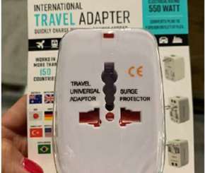 Global Travel Adaptors sold via TK Maxx